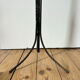 Large brutalist candelabrum in wrought iron