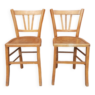 Lot de 2 chaises bistrot