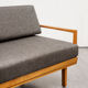 Daybed Knoll Antimott sofa, 1950s, refurbished