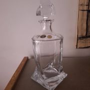 Bohemian crystal carafe (in box)