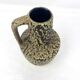 Yellow German ceramic vase