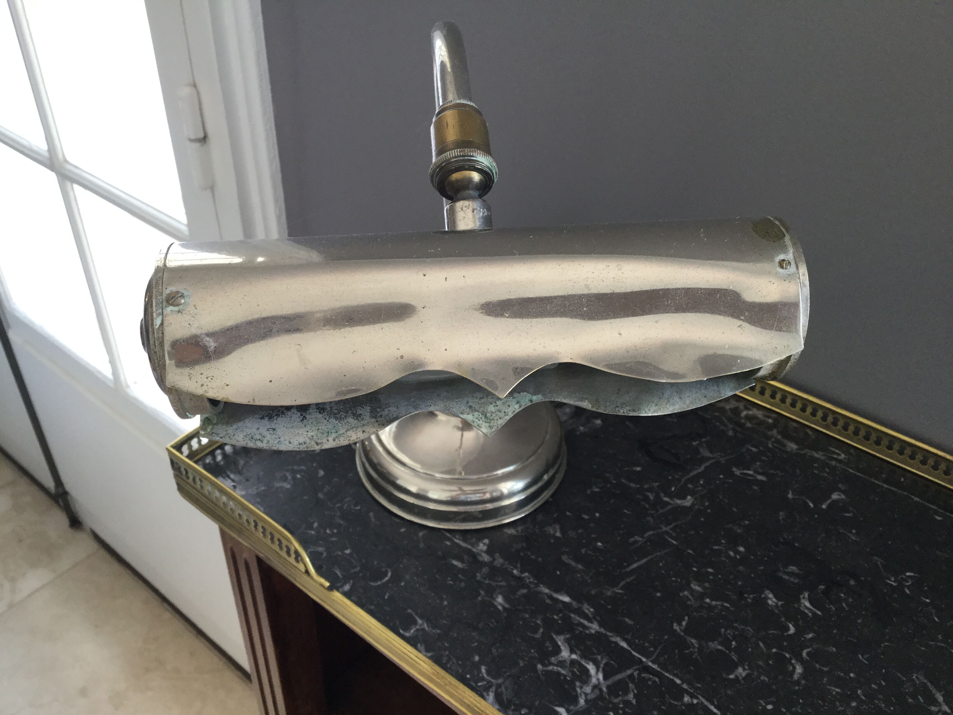 Former notary or banker lamp