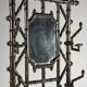 Faux bamboo coat rack cast iron ca. 1890