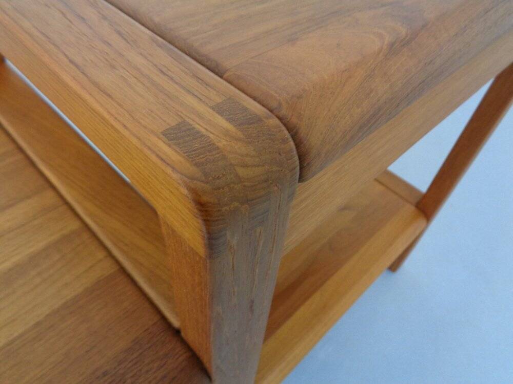 Teak Side Table with Drawer from Salling Stolefabrik Durup, 1970s