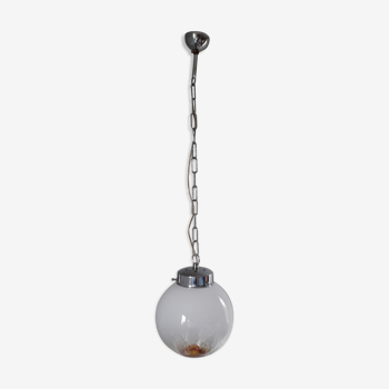 Suspension globe Murano années 70