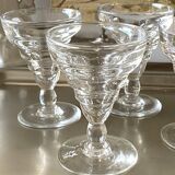 Old bistro glasses