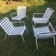 Four stackable outdoor armchairs "luxembourg"