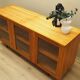 Pine showcase, Danish design, 1980s, production: Denmark