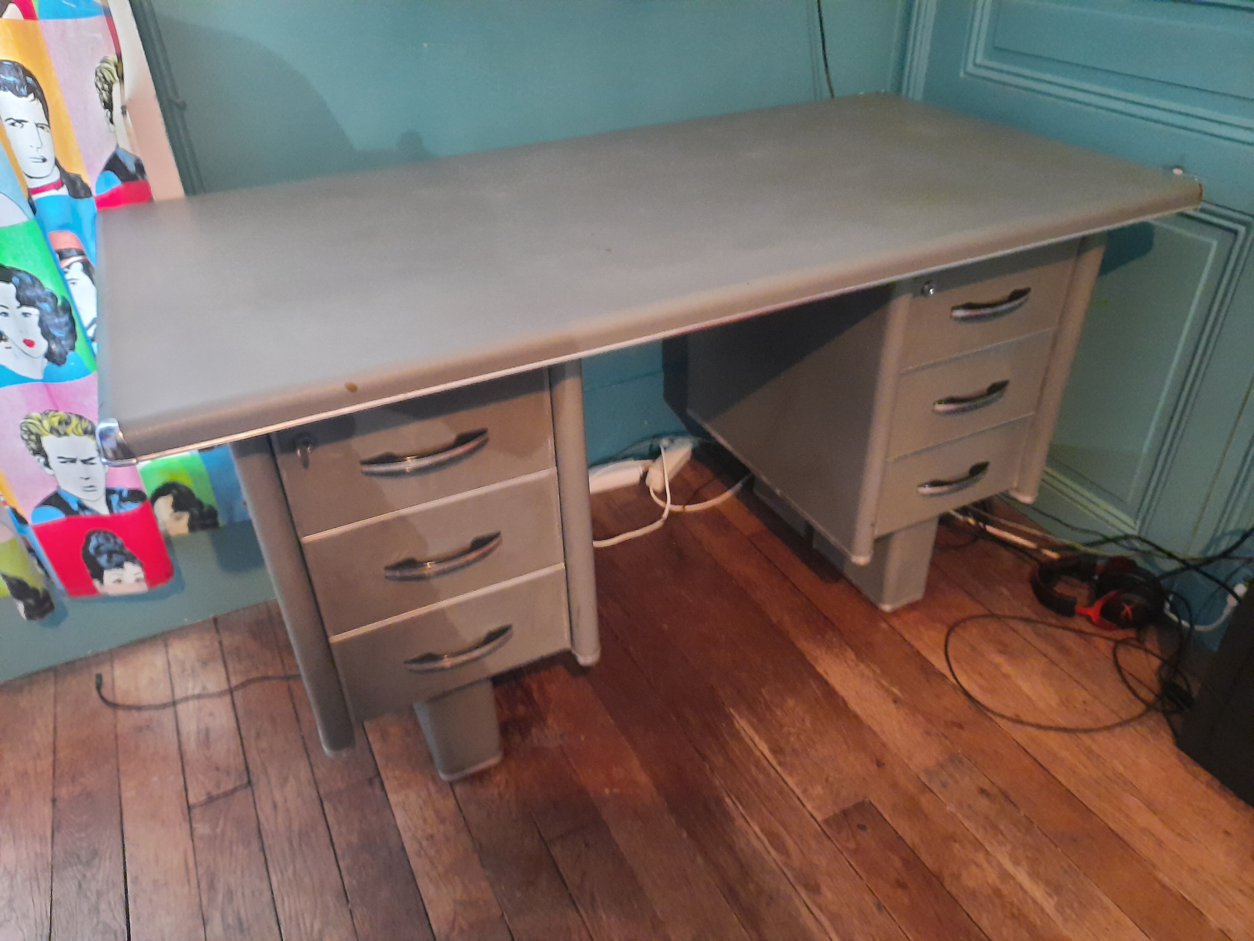 Vintage industrial desk