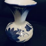 Small porcelain vase 10cm hand painted flower