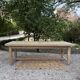 Large solid wood table 238cm