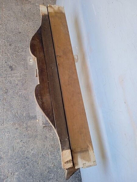 Pediment carved wood paneling Louis XVI style ep XIXth