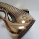 Pair of bookends vintage brass swans