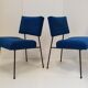 Paire de fauteuils 1950 vintage