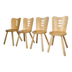 ensemble de 4 chaises