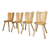 Ensemble de 4 chaises