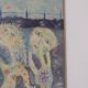Original Swedish Oil on Canvas – “Figures” by JZON – Vintage, Framed