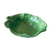 Saladier barbotine feuille