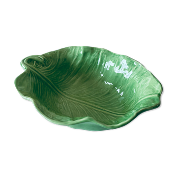 Large salad bowl slurry leaf
