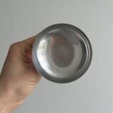 6 vintage stainless steel metal bowls