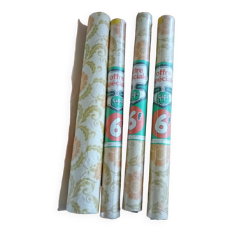 4 roll wallpaper old vintage gepe tapestry