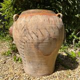 Terracotta pottery jar
