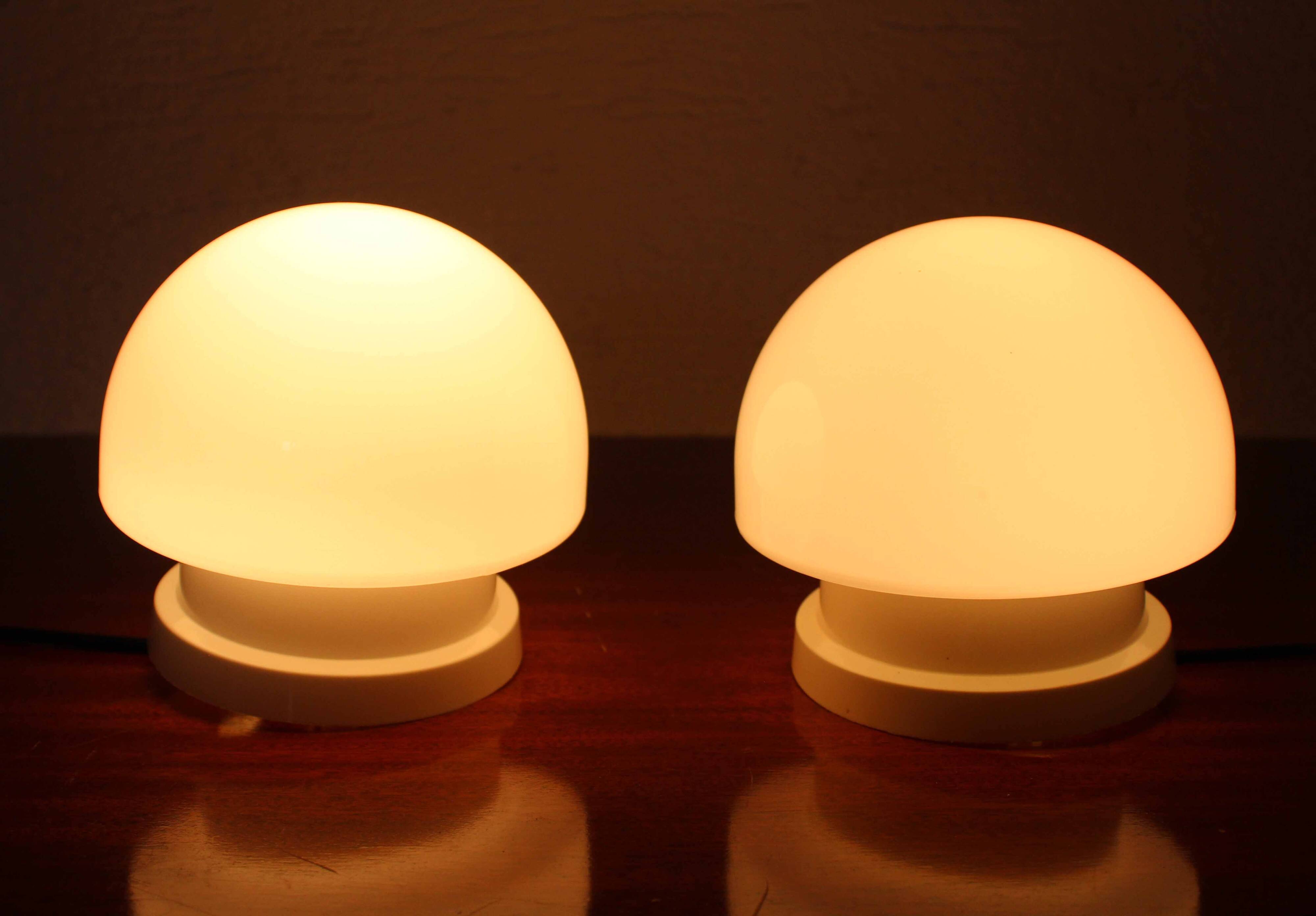 Paire d'appliques, plafonniers vintage