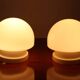 Pair of vintage wall or ceiling lights