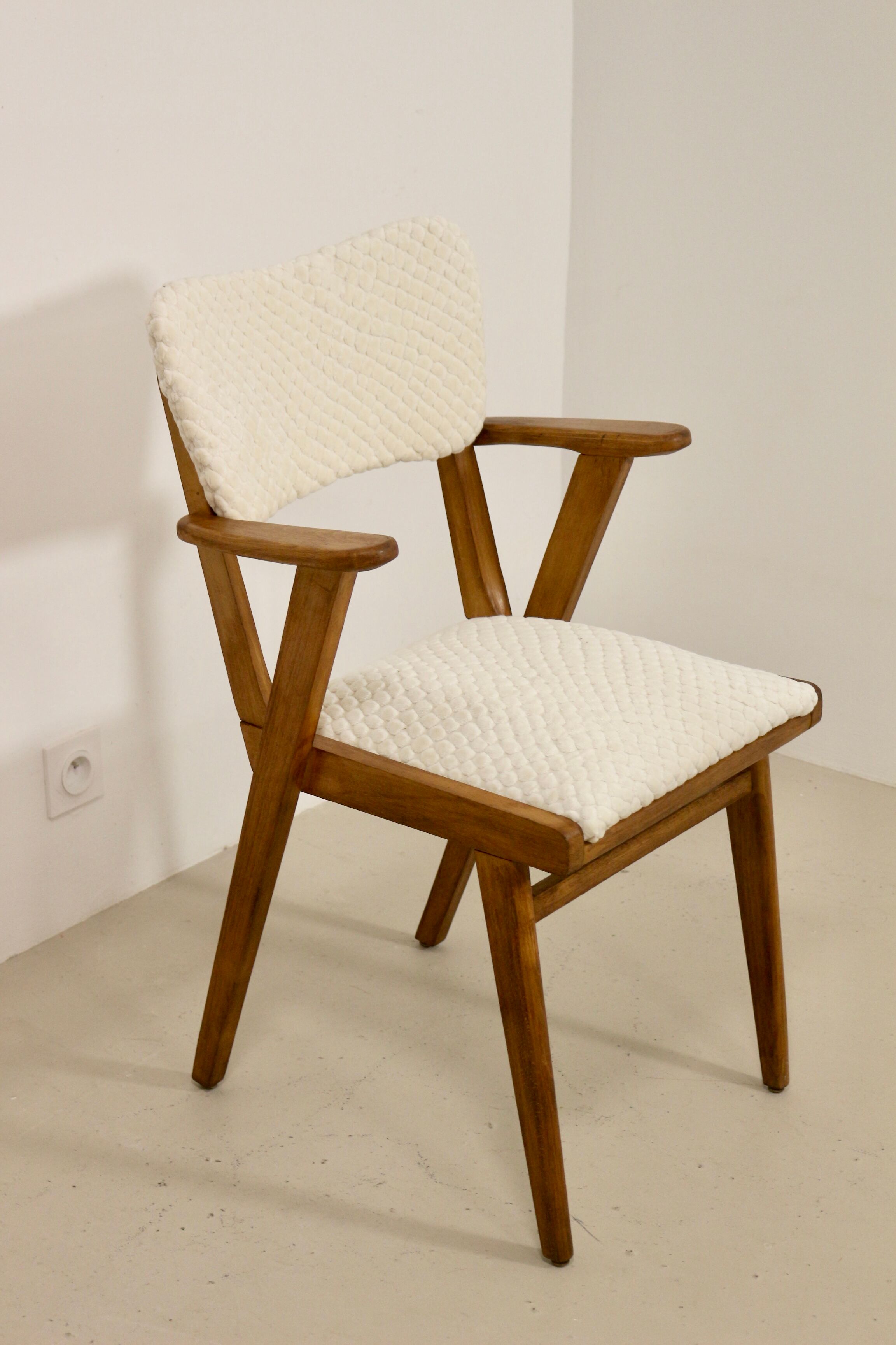 Scandinavian wooden chair 1950