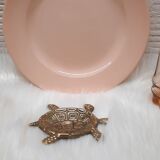 Set 6 hollow plates powder pink