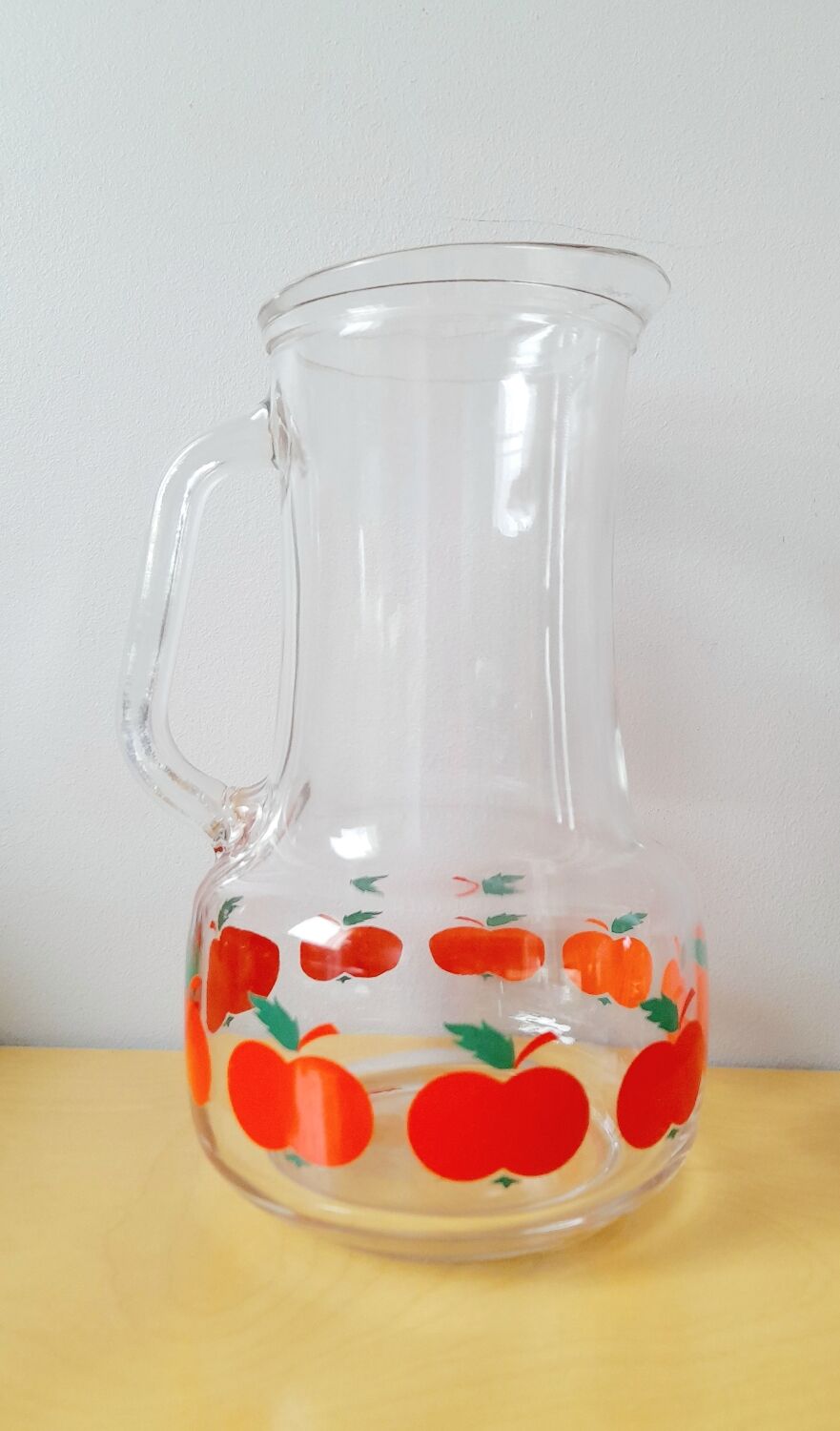 Carafe pommes 60s