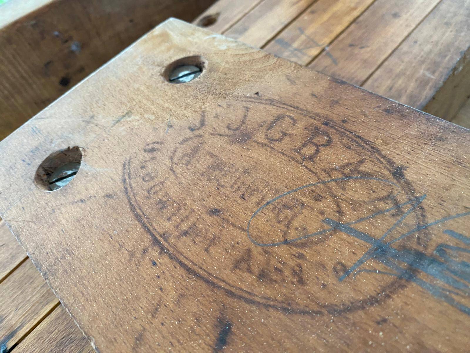 Table de salle à manger ronde extensible signée Jansen Paris 1930