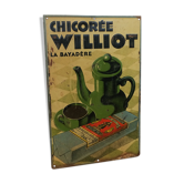 Tôle émaillée chicoréé Williot