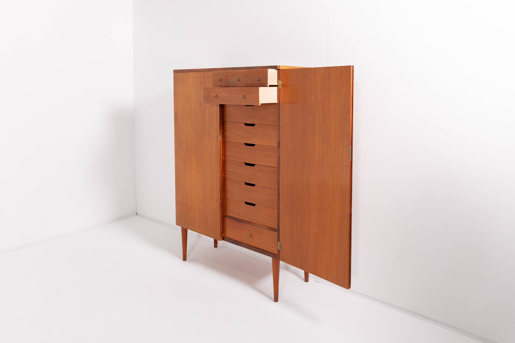 Spectacular Scandinavian Modern cabinet from 1960s