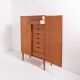 Spectacular Scandinavian Modern cabinet from 1960s
