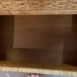 Mid-Century Modern Dresser, Rattan