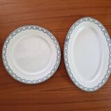 Set Of 2 Large Salt Dishes Model Garlands LXVI