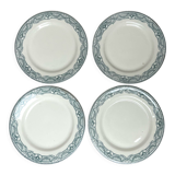 Set of 4 plates Terre de fer plates
