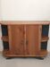 Petit buffet ou console bois naturel et noir