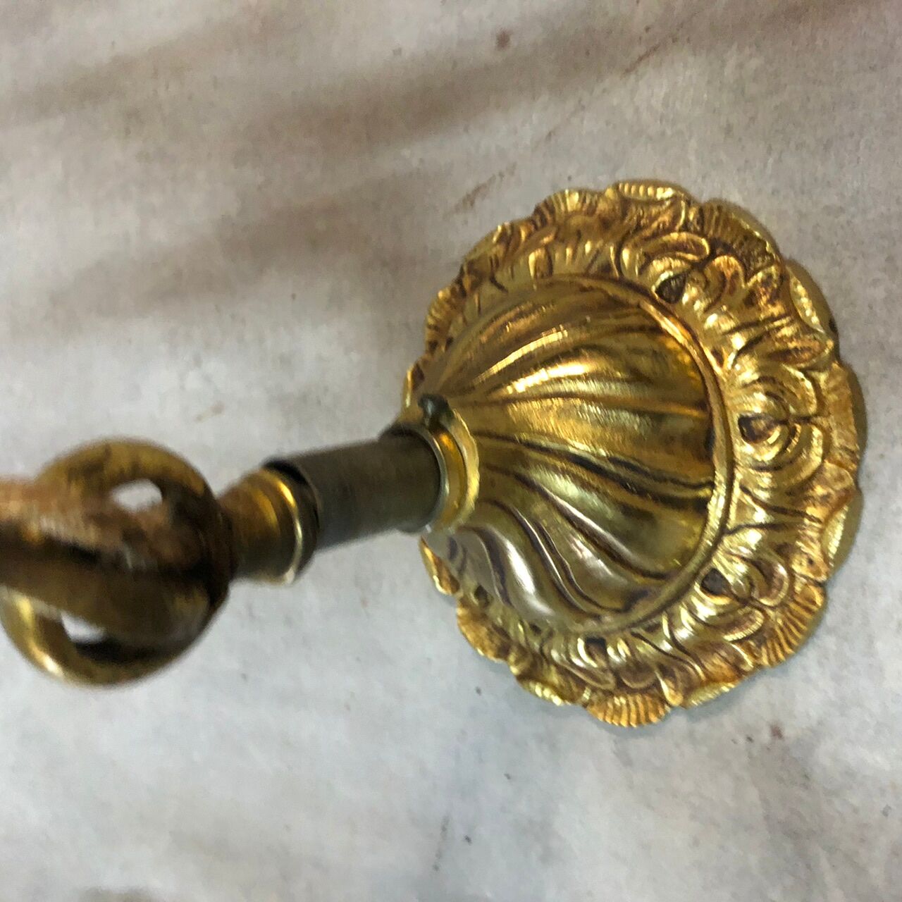 Louis XV bronze 6 lights chandelier