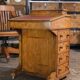 antique Davenport desk in Victorian style from the 19th century