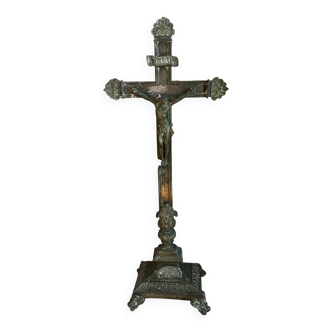 19th century altar crucifix