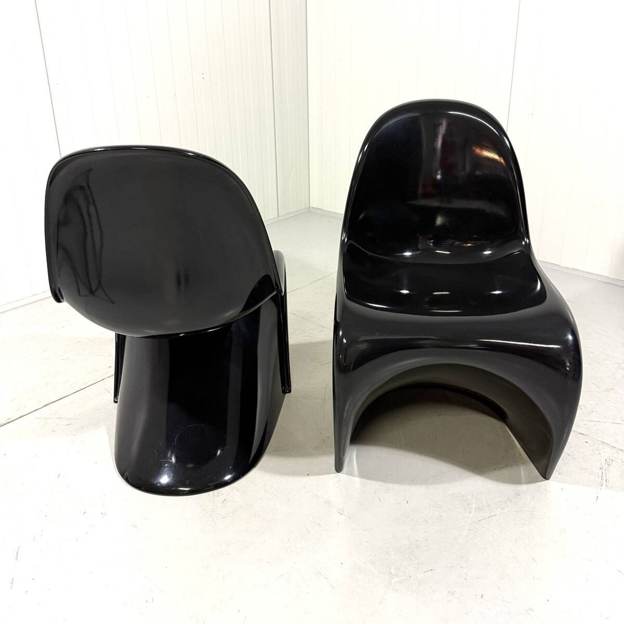 First edition Panton chairs by Verner Panton for Herman Miller 1960’s