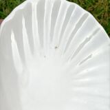 Retro ceramic shell soap dish set