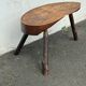Table basse tripode brutaliste 