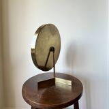 Mid century brass mirror by Durlston Designs, England 1960s