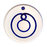 Wall plate by Alighiero Boetti for Alitalia ITalia Year 1986