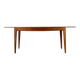 Midcentury extending table in afromosia by a. younger. vintage modern / retro