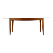 Midcentury extending table in afromosia by a. younger. vintage modern / retro