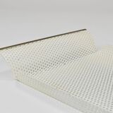 United Workshops Rigitulle brass and perforated metal plateau, Germany, 1970s